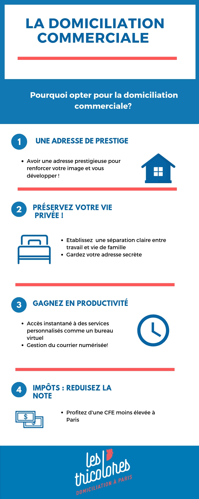 Domiciliation commerciale : les avantages 